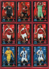 Topps Match Attax Extra Premier League 2018/19 (18/19) Complete Set (208 Cards)