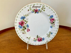 Vtg Royal Albert POPPY Salad Plate ~ Flower of the Month August 8 1/8” Excellent - Picture 1 of 8
