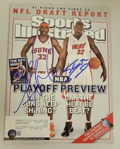 Shaquille O’Neal Signed Sports Illustrated 4/25/05 No Label Stoudemire Auto JSA - Picture 1 of 5