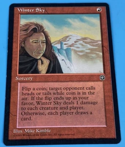 MTG Magic The Gathering Winter Sky Homelands English NM Near Mint Red Rare - Picture 1 of 2