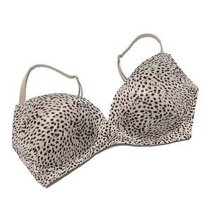Victoria's Secret, Body by Victoria, Leopard Print Padded Bra, size 36DD - Bild 1 von 3