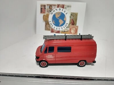 PMPB6-0263 Camion Sapeurs Pompieri Solido Mercedes 407D 1/50 Dipartimentale - Immagine 1 di 2