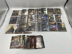 Lord of the Rings: The Two Towers Movie Cards Complete Base Set Of 90 Plus Bulk - Picture 1 of 13