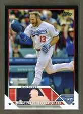 2023 Topps Update BLACK 42/72 Max Muncy #US179 Los Angeles Dodgers