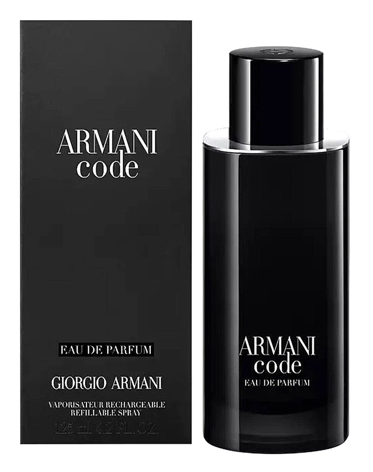 Armani Code Homme 125 ml Eau de Parfum Spray Neu & Ovp Herren-EdP nachfüllbar - Bild 1 von 1