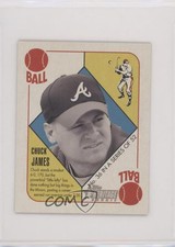 2005 Bowman Heritage Topps Heritage Blue Backs Chuck James #36 Rookie RC