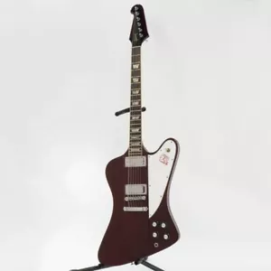 Gibson Firebird V 63 Reissue Cherry 1990 Electric Guitar Used From Japan - Picture 1 of 10