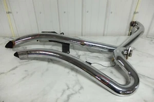 08 Polaris Victory Vegas Low 100 curve curved muffler pipe exhaust set - Picture 1 of 12