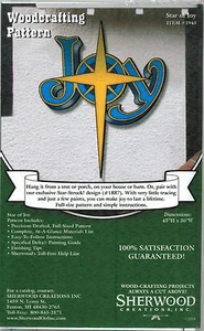 Star of Joy Christmas Yard Art Woodworking Plans by Sherwood Creations - Picture 1 of 1