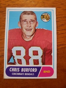 1968 Topps Partual Set Break #43 Chris Burford Chiefs EXMT - Picture 1 of 2