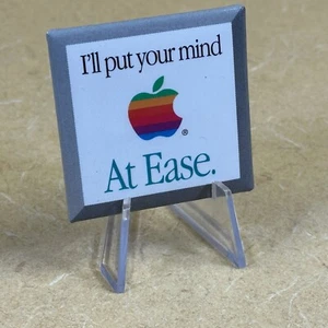 Tolle GESCHENKIDEE _ PIN: Apple Computer I'll put your mind At Ease _ Calm Zen - Bild 1 von 2