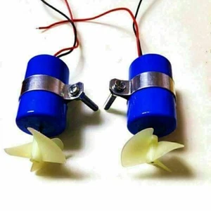 RC Jet Boat Underwater Motor Thruster 16800RPM CW CCW 3-Blades Propeller Upgrade - Picture 1 of 8
