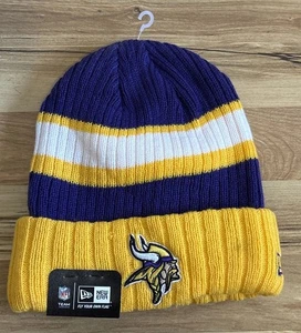 New Era Minnesota Vikings NFL Beanie Strickmütze Neu mit Etikett - Bild 1 von 6