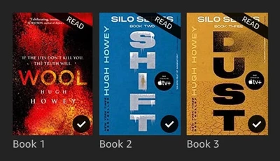 AUDIOBOOKS ~ THE SILO SERIES - HOWEY, 3 AUDIO BOOKS USB DRIVE .MP3 .M4B FILES Foto 1 de 4