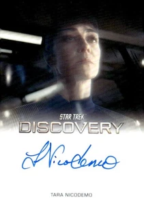 2024 Star Trek Discovery Staffel 5 Autogramm Tara Nicodemo als Admiral Patar - Bild 1 von 3