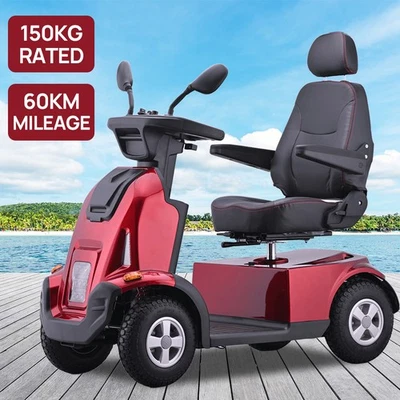 2025 Triple XL Size Electric Mobility Scooter Long Range 12km/h For All Riders - image 1 of 4