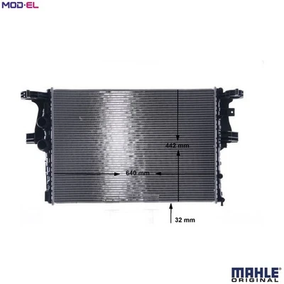 RADIATOR ENGINE COOLING CR 2087 000S FOR IVECO CITY/Bus/DAILY F1CGL411B 3.0L - Image 1 of 4