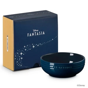 Le Creuset Disney Mickey Fantasia 13cm Leger Dish Nuit Stoneware Gift Japan  New - Picture 1 of 8