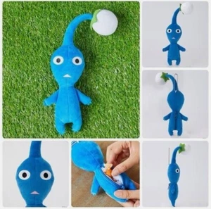 Blauer Pikmin Plüschbeutel Reißverschluss Stofftier Nintendo Japan aus limitiertem Taschenset - gebraucht - Bild 1 von 10