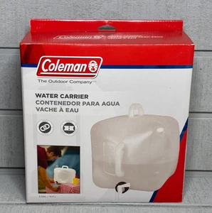 Coleman Schwerlast faltbarer Polyethylen 5 Gallonen Wasserträger mit Zapfen Neu im Karton - Bild 1 von 5