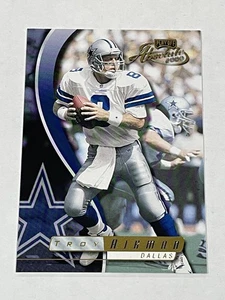 2000 Playoff Absolute Football #46 - Troy Aikman - Dallas Cowboys - Picture 1 of 2