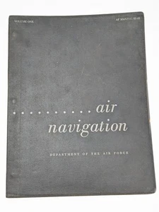 1954 Vintage Air Force Book: Air Navigation AF Manual 51-40 - Picture 1 of 9
