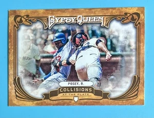 2013 Topps Gypsy Queen Buster Posey Collisions At The Plate #CP-BP Giants - Picture 1 of 2