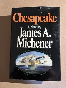 CHESAPEAKE by James Michener vintage 1978 Random House hardcover HCDJ - Picture 1 of 6