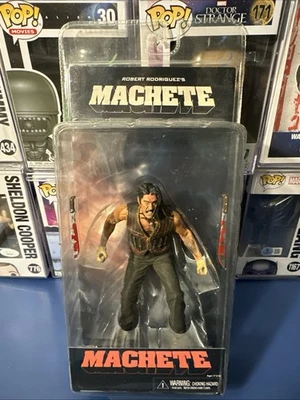 Figura de acción NECA Reel Toys Robert Rodriguez’s Machete nueva sellada Foto 1 de 4