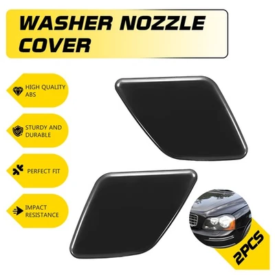 Par de cubiertas de arandela de faros para Volvo XC90 2007-2014 molduras de parachoques delantero 39875254 Foto 1 de 4