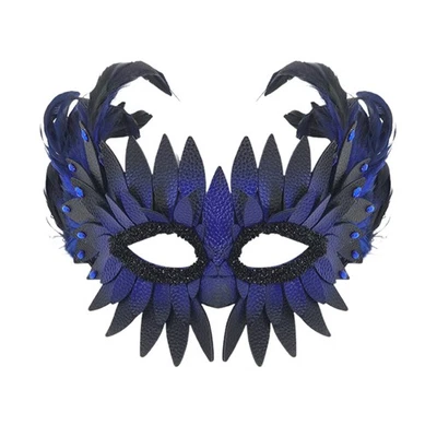 Disfraz Máscaras Pluma Animal Máscara Mascarada Pájaro Halloween Mardi Gras Juegos con disfraces Foto 1 de 4