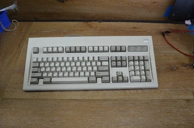 Vintage IBM AT (Silver Label) Model M, Clicky Keyboard, P/N 1390131 - Image 1 of 4