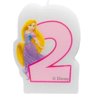Disney Princess - Kerze "Number 2" - Wachs (SG31139) - Bild 1 von 2