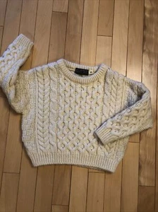 Blarney Woollen Mills Sweater, Youth Kids XS Ireland New Wool Jumper - Picture 1 of 4