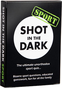 Shot in the Dark: Sport Quiz Edition | ponad 2 graczy | Zabawna rodzinna gra karciana dla & |