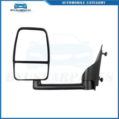 Espejo manual de remolque liso para Chevy Express/GMC Savana 1500-3500 lado derecho 03-2014 Foto 1 de 4