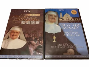 Pray the Rosary with Mother Angelica & Best of Live 2-DVD Set EWTN New Read - Picture 1 of 11