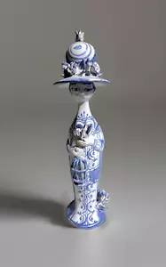 Bjorn Wiinblad Forar Ceramic Sculpture Fall The Four Seasons 1978 MCM Denmark - Picture 1 of 10