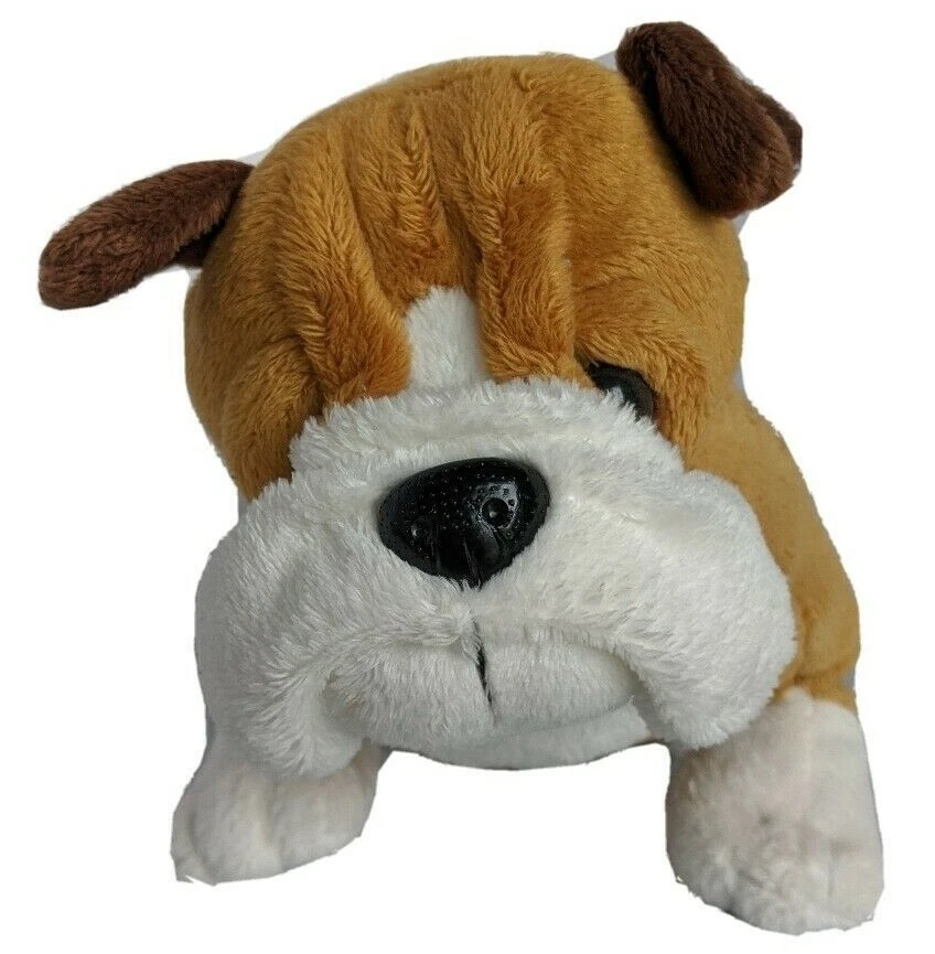 Webkinz Bulldog #HM126, Brown Dog, Puppy, Pre-owned, No Code, GANZ - Image 1 of 4