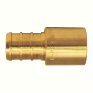 Apollo 1/2 in. Brass PEX-B Barb x Male Copper Sweat Adapter (10-Pack) - Picture 1 of 3