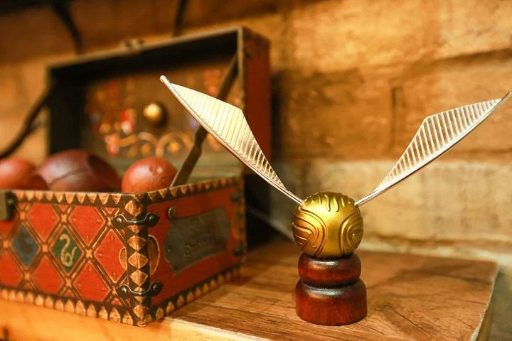 AU Xmas Gift Harry Potter Magic Golden Snitch Miniature Collection Decor Party - image 1 of 4