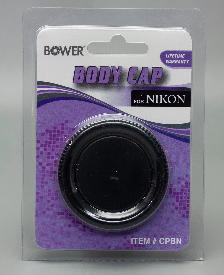 Bower CPBN Camera Body Cap for Nikon NOS - Image 1 of 1