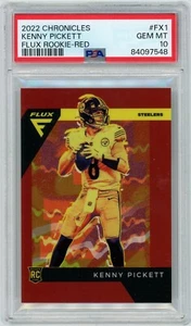 Chronicles Flux #FX-1 2022 novato rojo Kenny Pickett RC/99 PSA 10 - Imagen 1 de 2