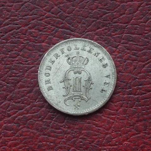Norway 1901 silver 10 ore Cover