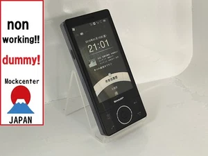 【dummy!】 SHARP WS027SH W-ZERO3(color black) willcom-japan non-working cellphone - Picture 1 of 4
