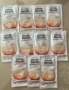 11 GARNIER WHOLE BLENDS Honey Treasures REPAIRING MASK Sample lot - Picture 1 of 3
