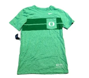 NWT New Oregon Ducks Nike Marled Element Logo Pocket Small Performance T-Shirt - Picture 1 of 1