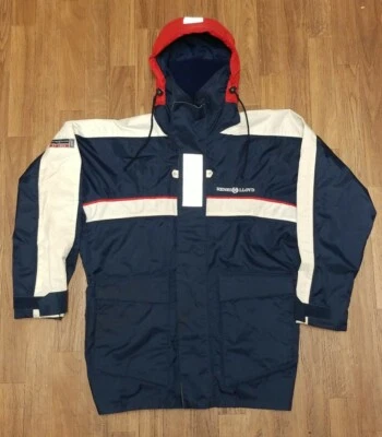 Chaqueta de Vela HENRI LLOYD CT1000 Azul Blanco y Rojo Advance Marine Tech Pequeña Foto 1 de 4