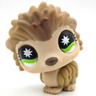 Hasbro Littlest Pet Shop #485 Tan Hedgehog - Green Eyes