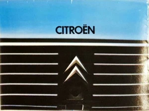 Citroen Range (2cv Dyane GS CX) Brochure 1978 - Picture 1 of 1